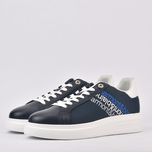 SCARPA UOMO CALF BLU